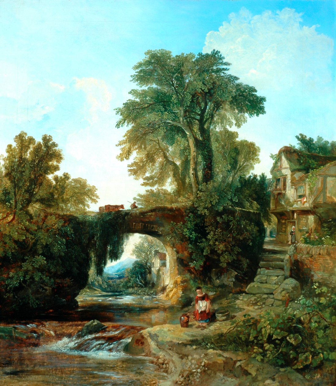 Collecting Water by William James Muller