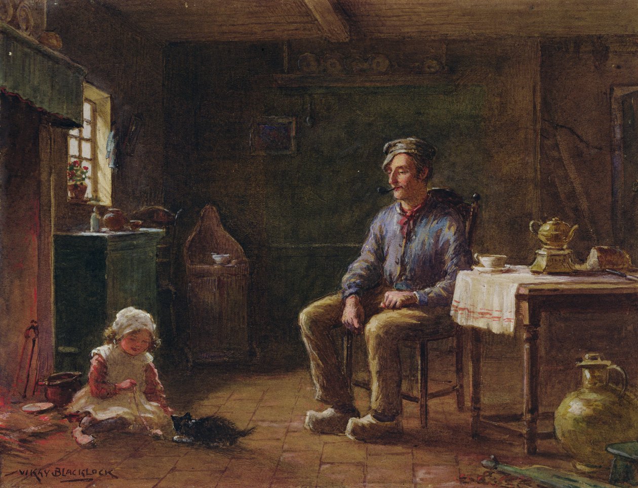 Feeding Time by William Kay Blacklock