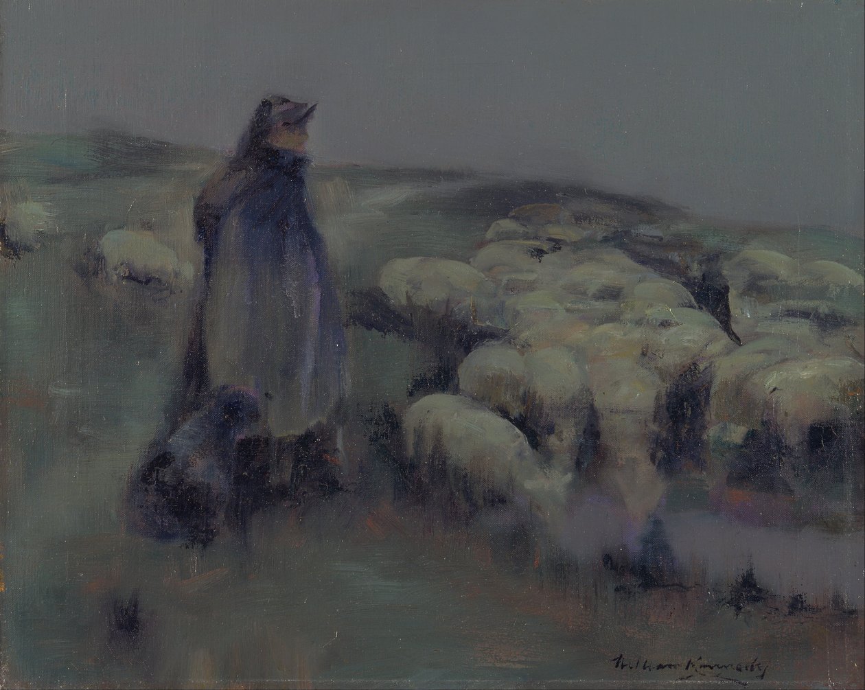 A Shepherdess by William Kennedy