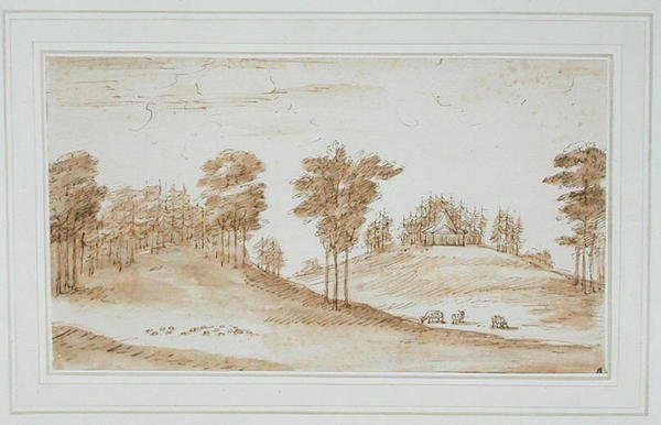 Design for a Deer Park, c.1730s by William Kent