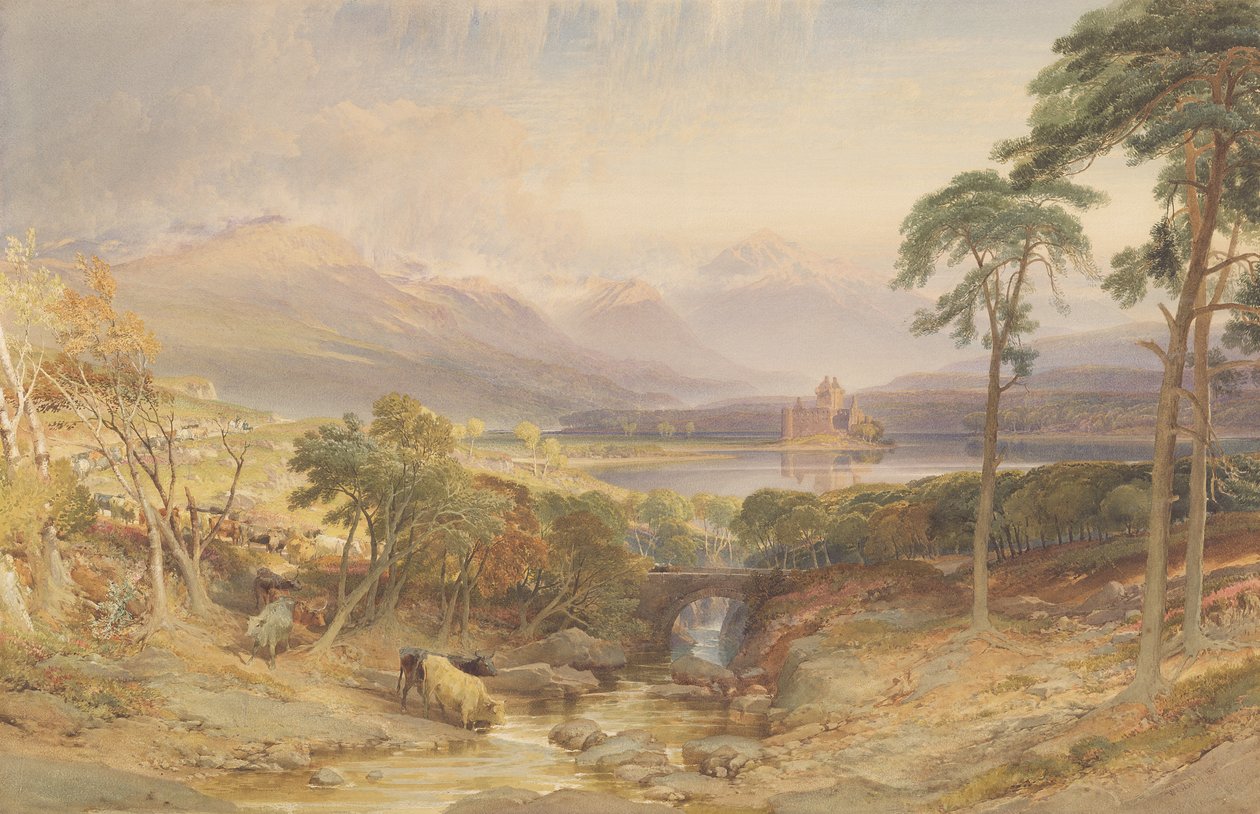 Kilchurn Castle, Argyllshire by William Leighton Leitch