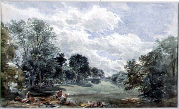 Barncluith Park by William Linnaeus Casey