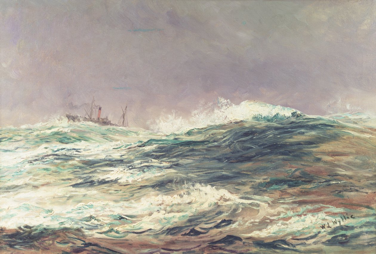 Ebb Tide, Long Reach by William Lionel Wyllie