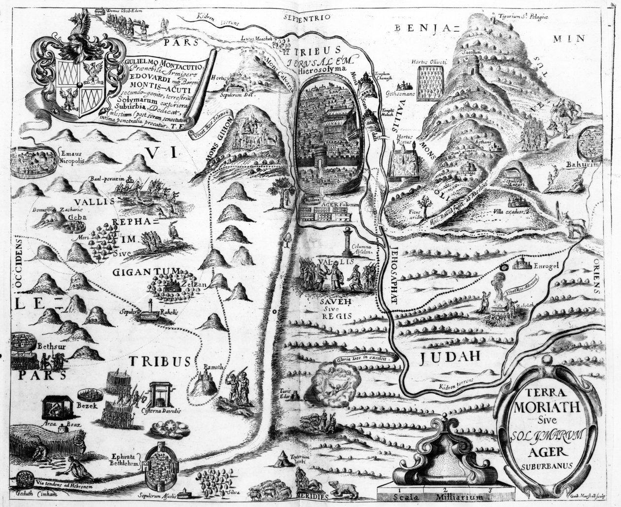 Map of Israel, from 