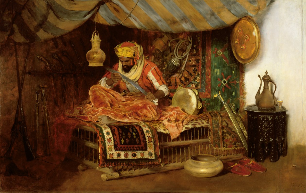 The Moorish Warrior by William Merritt Chase