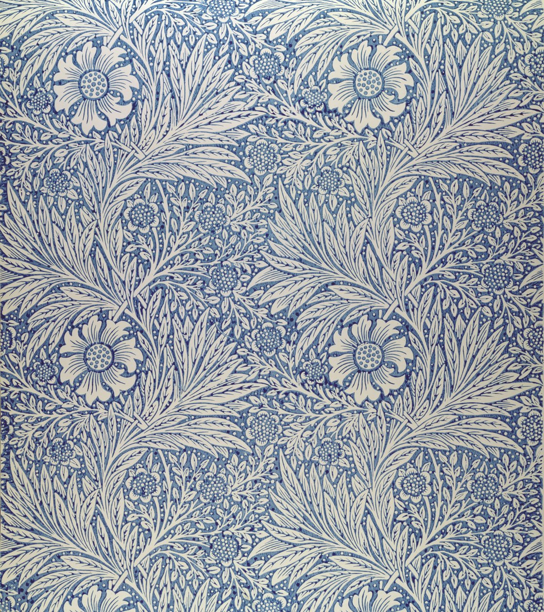 Marigold Wallpaper Design by William Morris