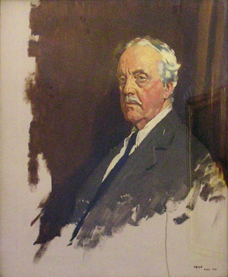 Arthur James Balfour, 1st Earl of Balfour by William Orpen