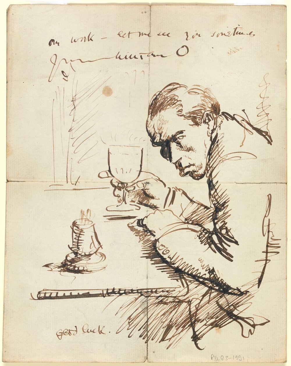 Self-portrait by William Orpen