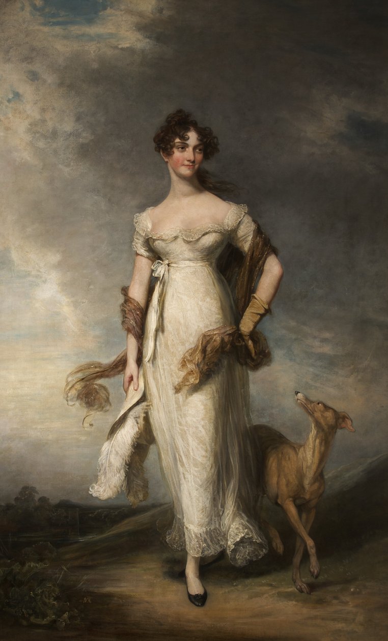Georgiana Maria, Lady Leicester by William Owen