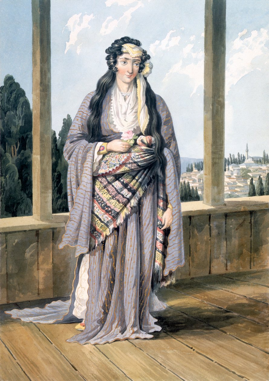 An Armenian Woman at Constantinople, 1823 by William Page