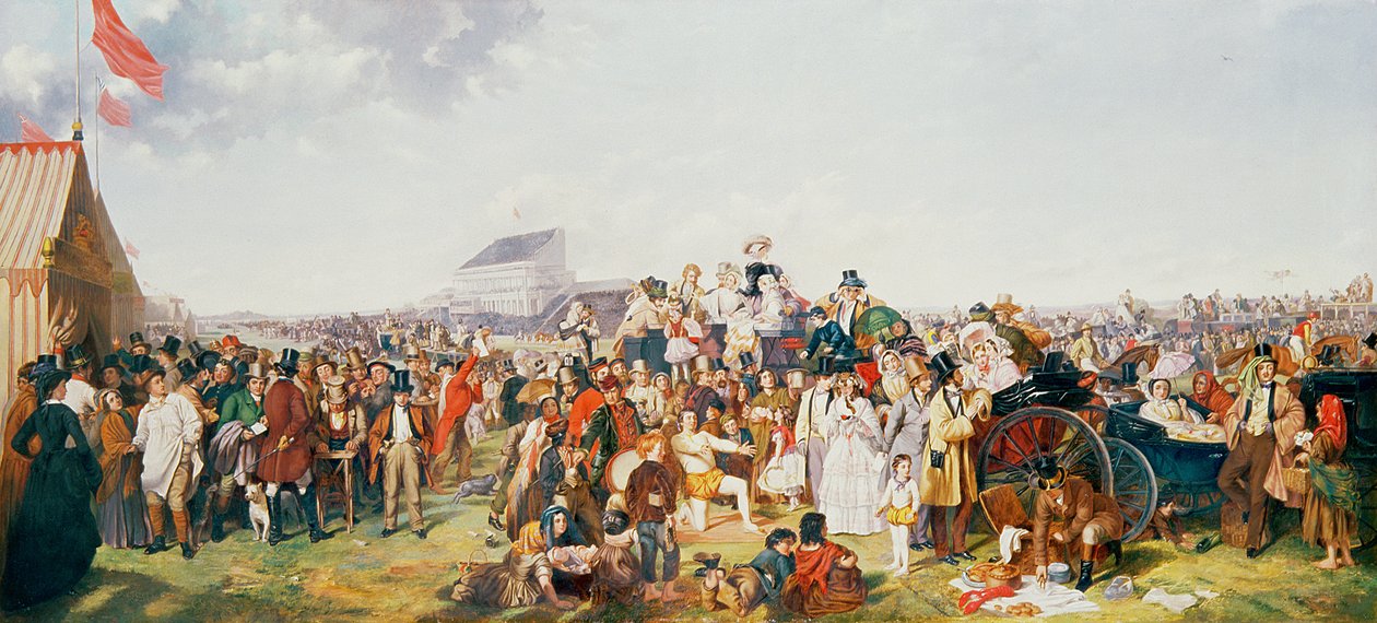 Derby Day by William Powell Frith