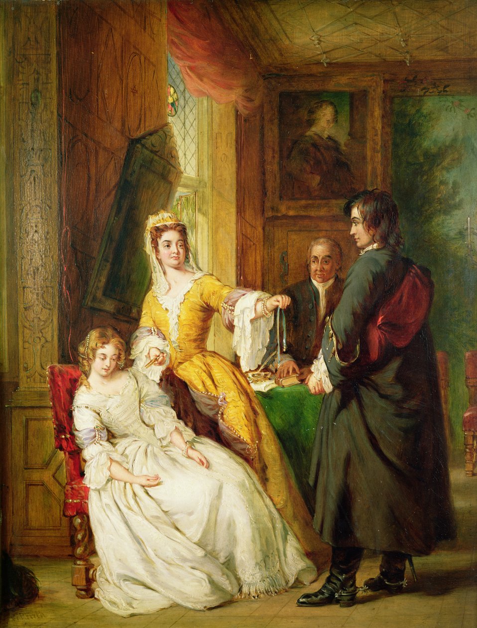 Love Token by William Powell Frith