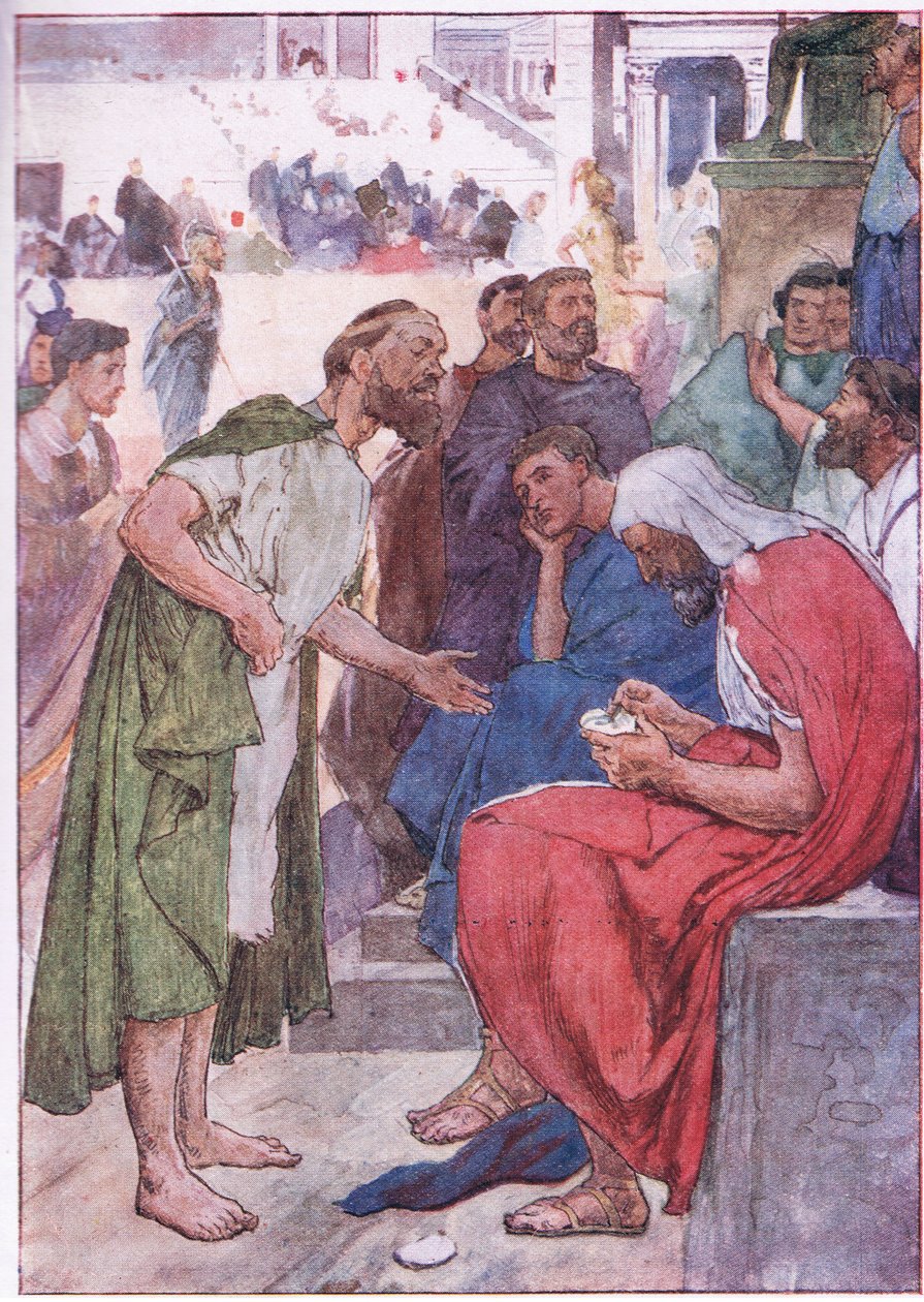 Aristedes and the citizen by William Rainey
