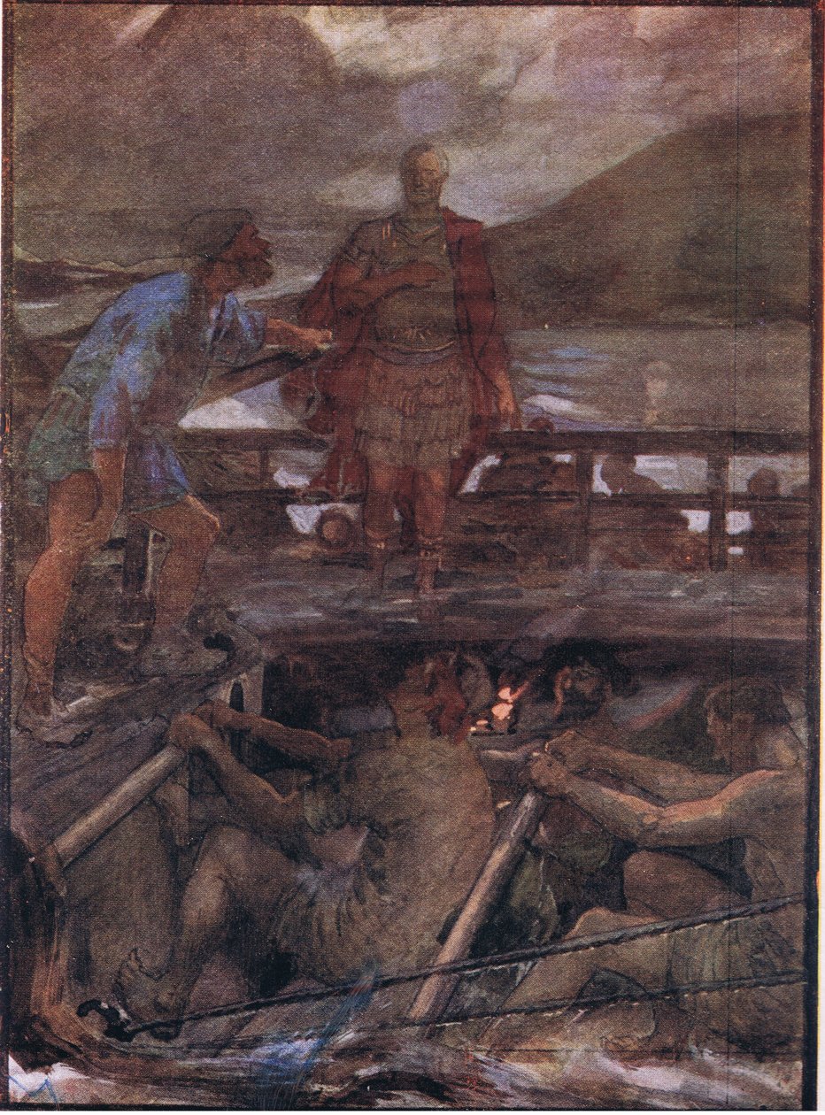 Caesar and the pilot by William Rainey