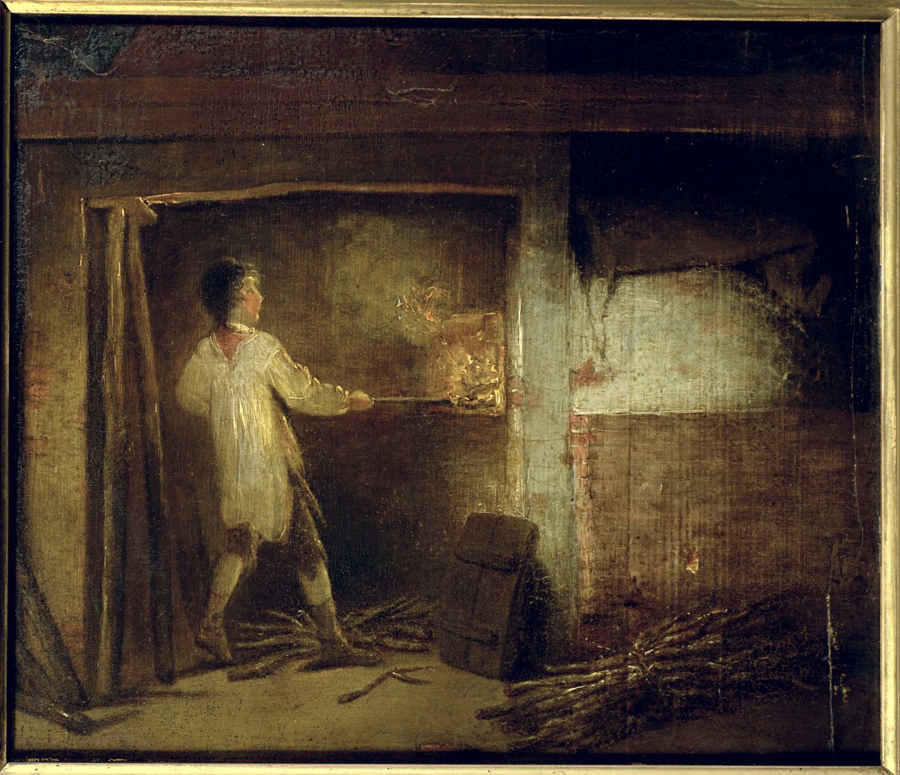 Firing Pottery by William Redmore Bigg