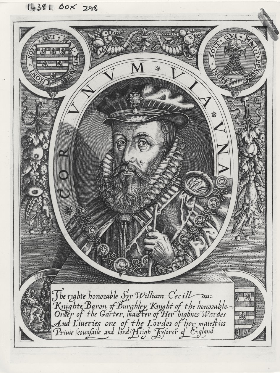 William Cecil, 1st Baron Burghley by William Rogers