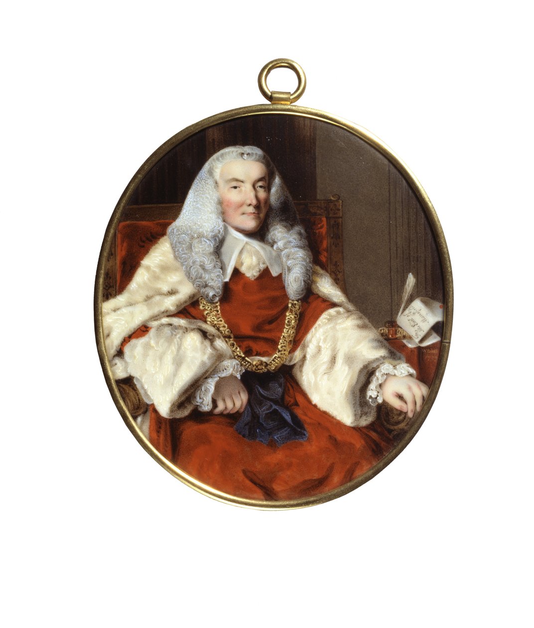 Portrait of Sir William Murray, 1st Earl of Mansfield by William Russell Birch