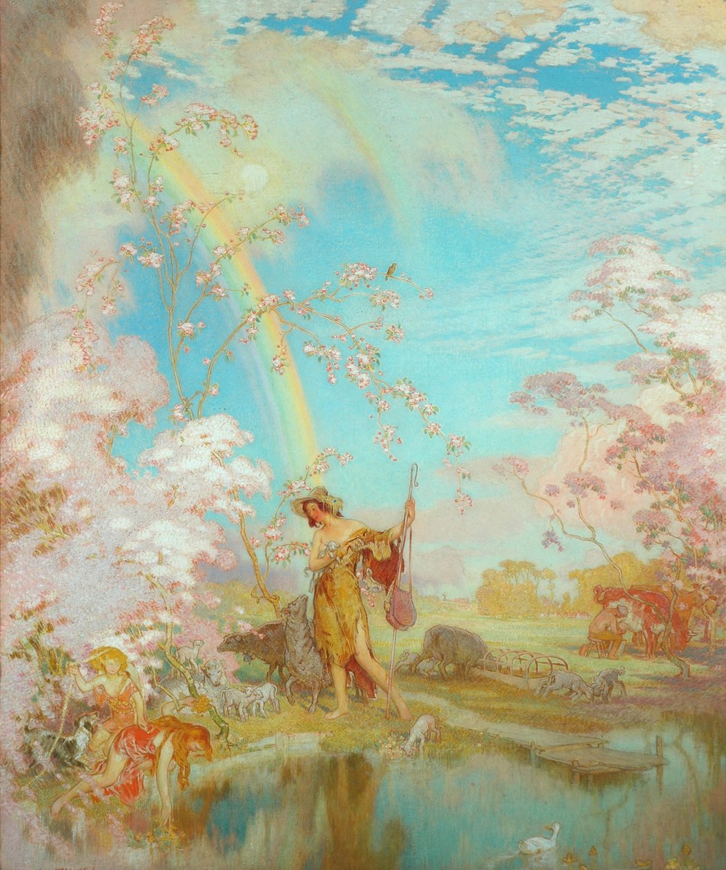 Blossoms of Spring by William Shackleton