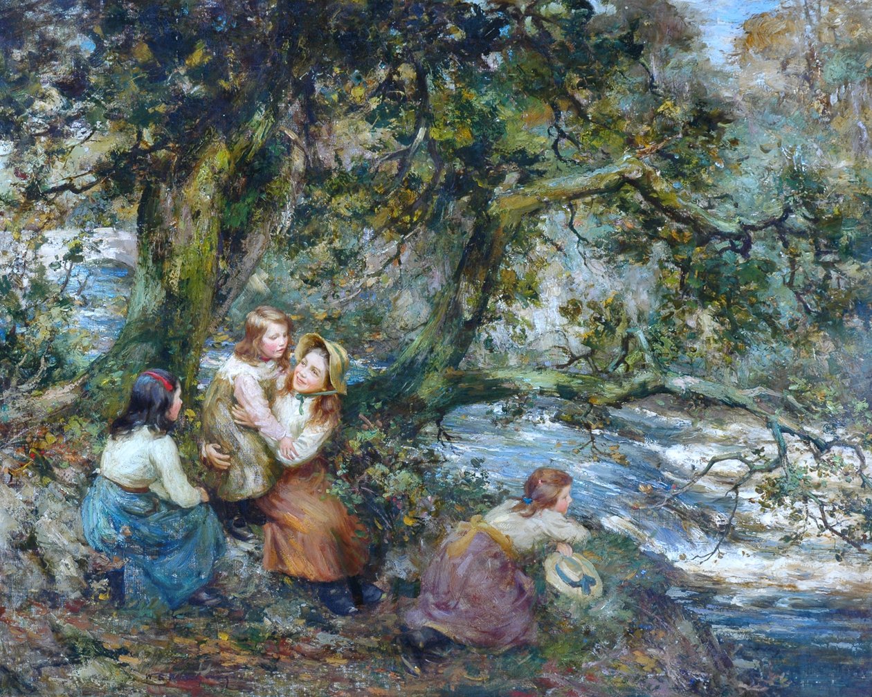 The Linn Pool by William Stewart MacGeorge: Fine art print