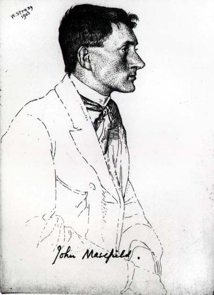 John Masefield (1878-1967) by William Strang