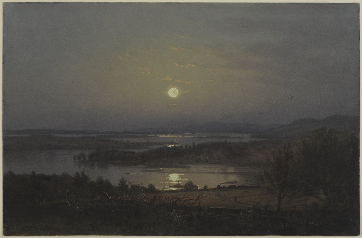 Lake Winnipesaukee, 1874 by William Trost Richards