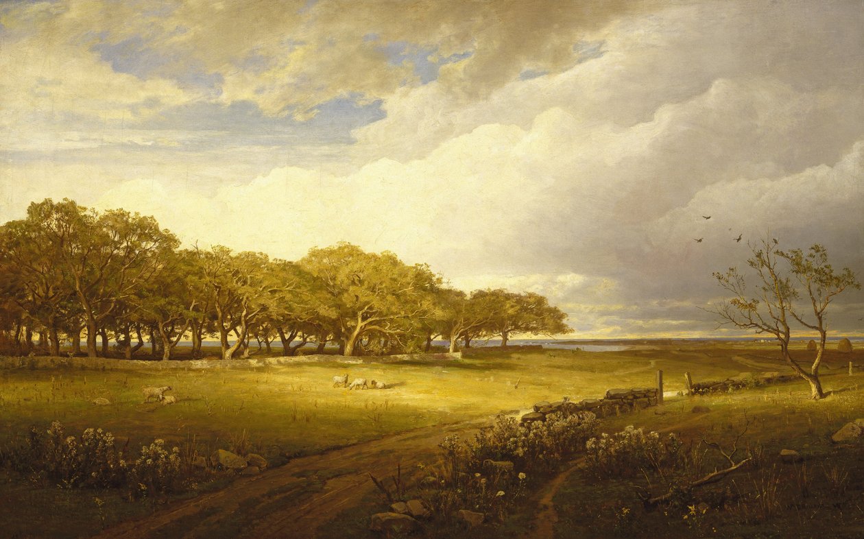 Old Orchard at Newport by William Trost Richards