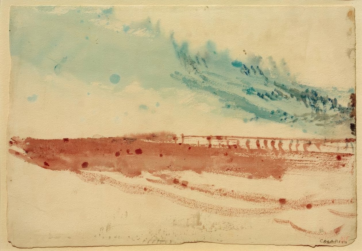 A Stretch of Sands (?) by Joseph Mallord William Turner