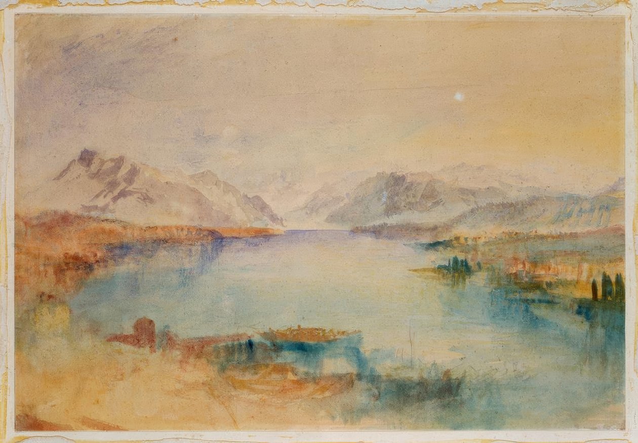 The Rigi, Lake Lucerne by Joseph Mallord William Turner