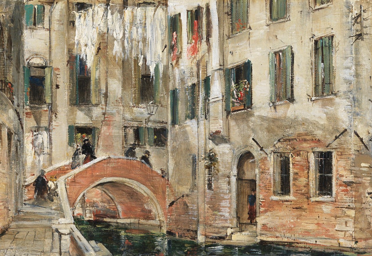 A Backwater in Venice by William White Warren