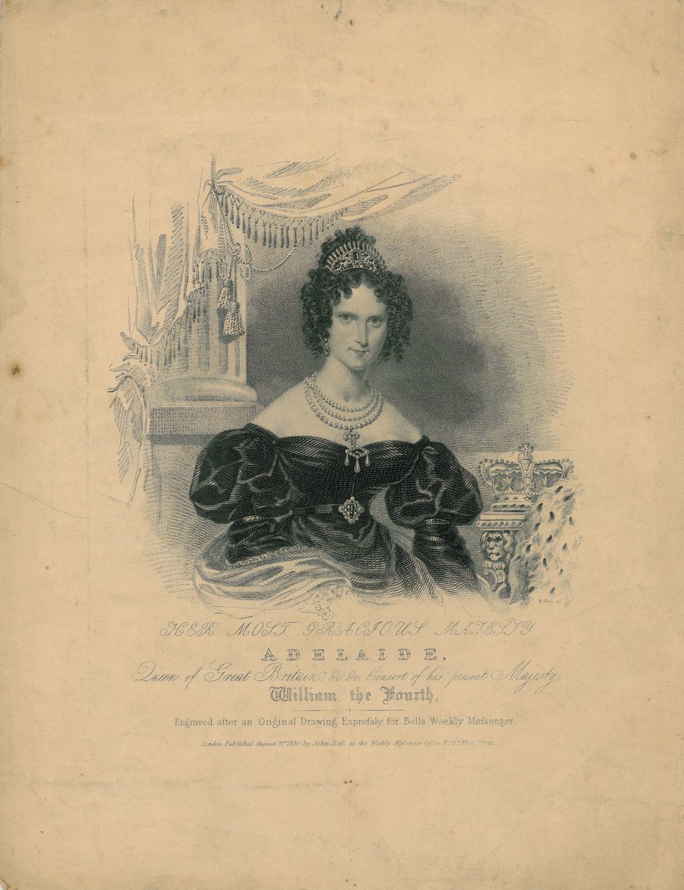 Queen Adelaide by William Wolfe Alais