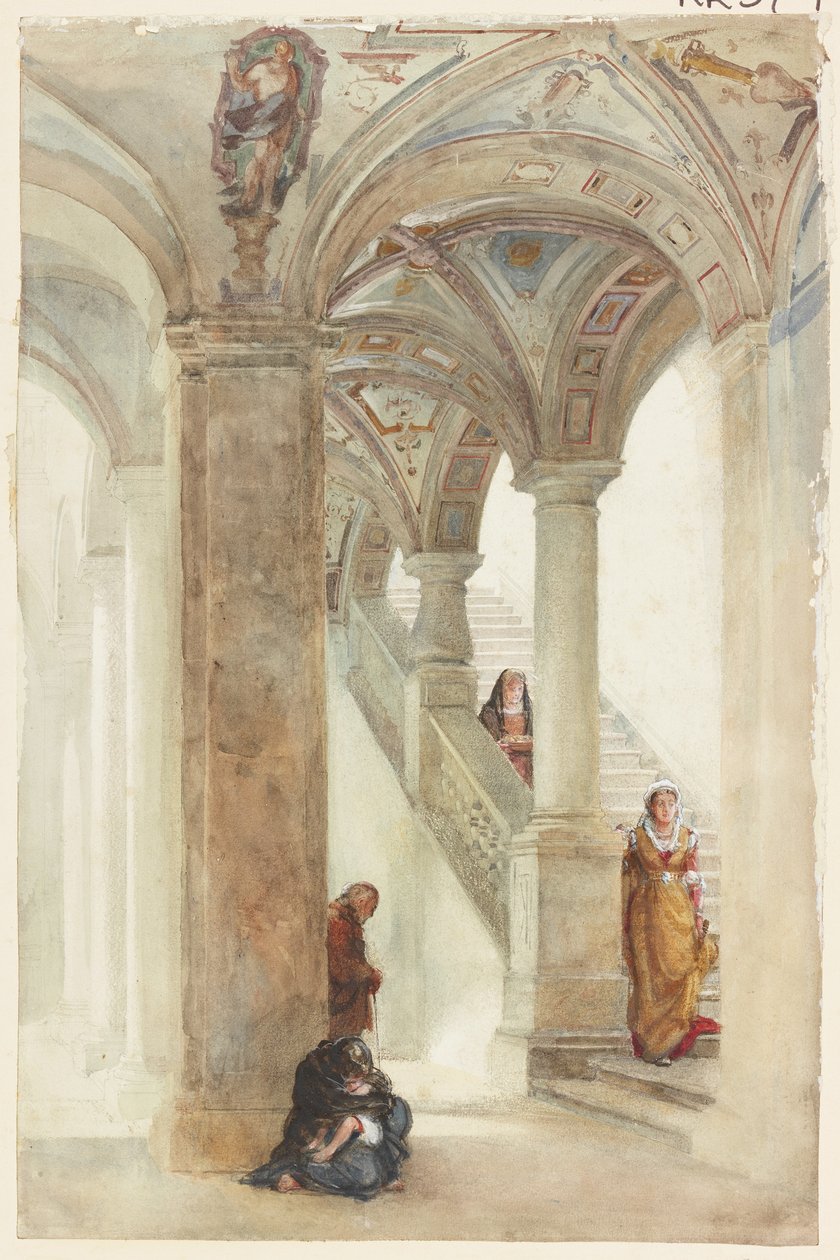 The Staircase of a Palace by William Wood Deane