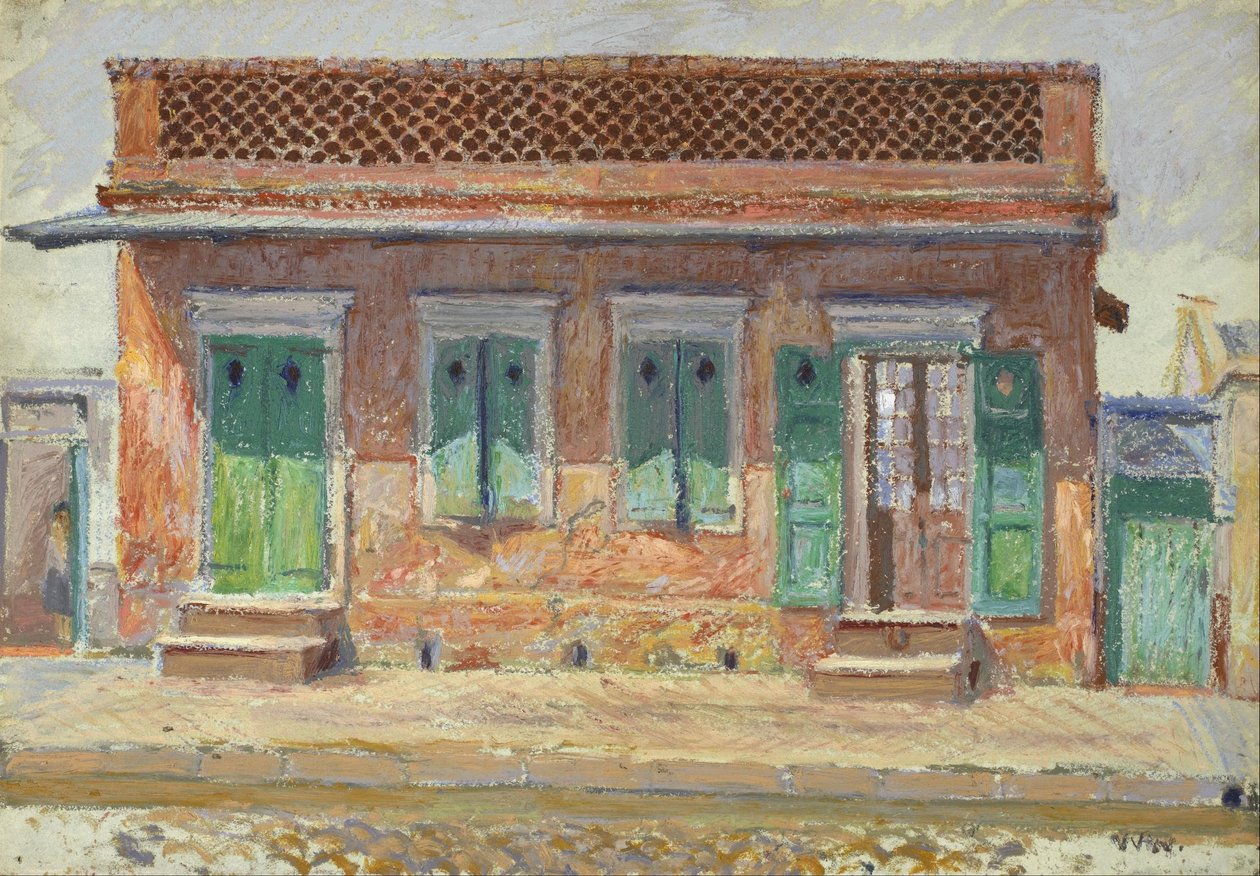 House on Dumaine Street, New Orleans by William Woodward