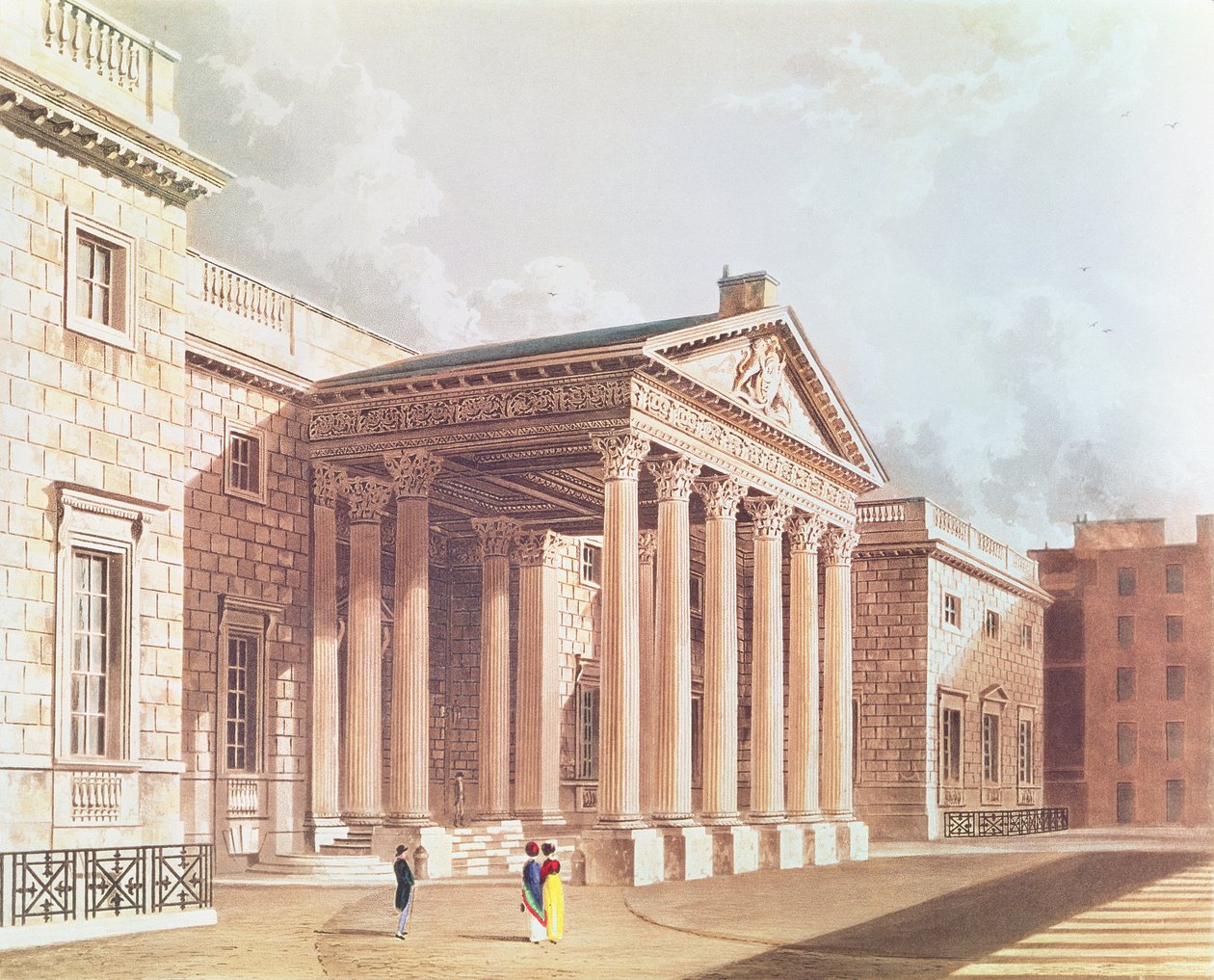Carlton House by William after Westall