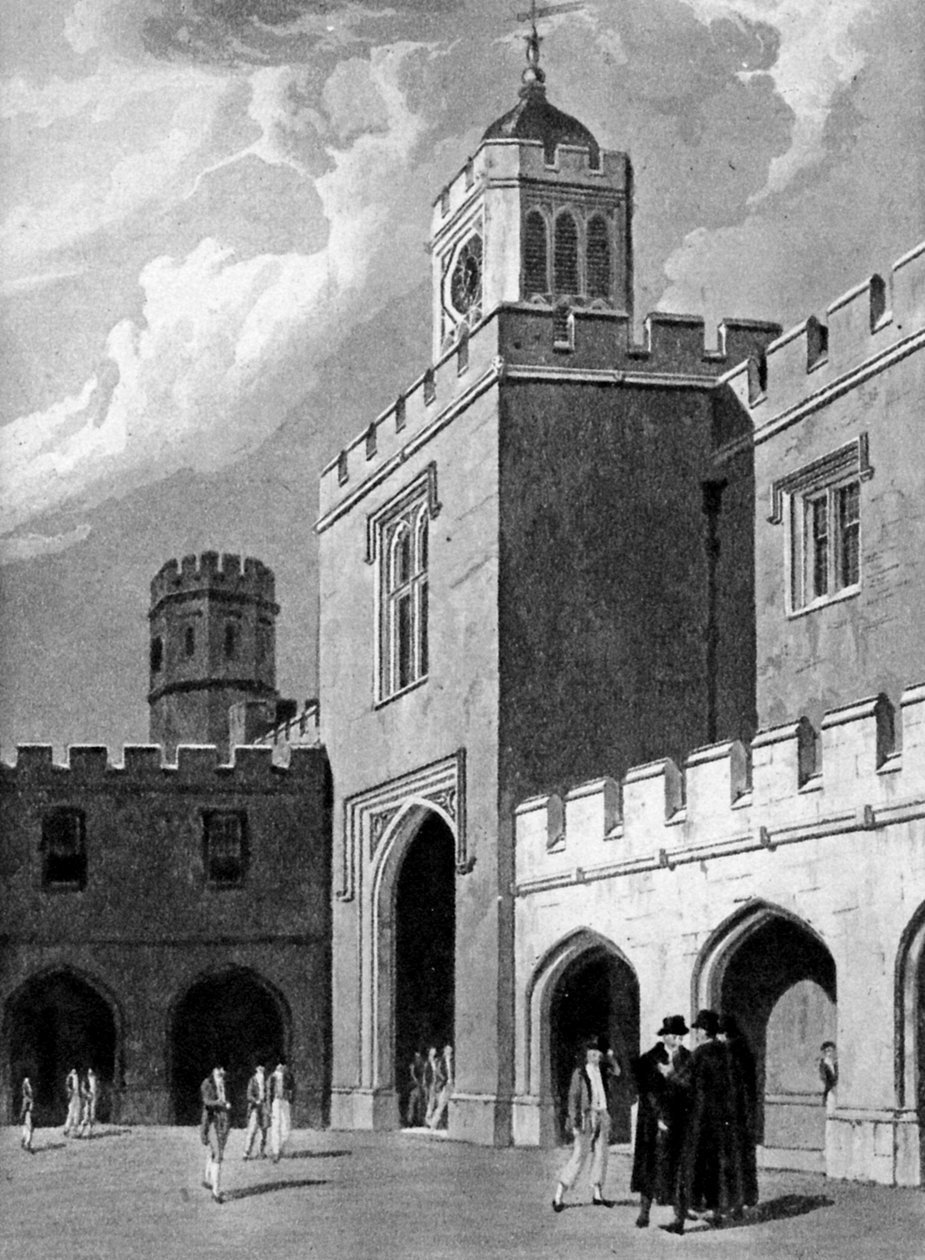 The Quadrangle, Rugby by William after Westall