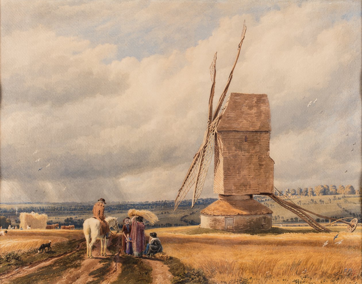 The Old Mill by William (1789-1862) Turner