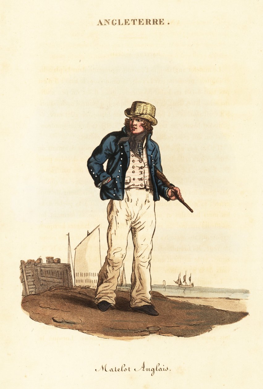 British sailor in Lord Nelson