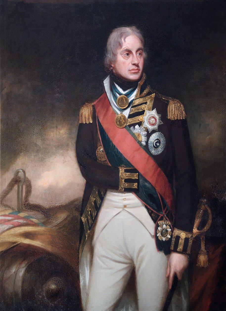 Horatio, Viscount Nelson by William (after) Beechey