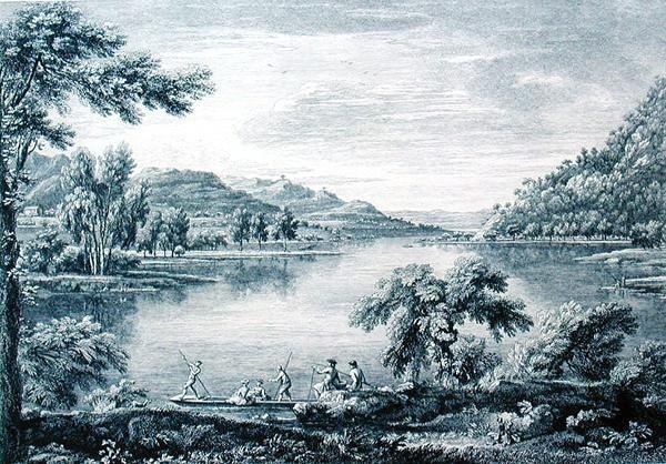 A View of Hawswater, a Lake near Banton in Westmoreland, etched and engraved by Chatelin and Muller by William (after) Bellers