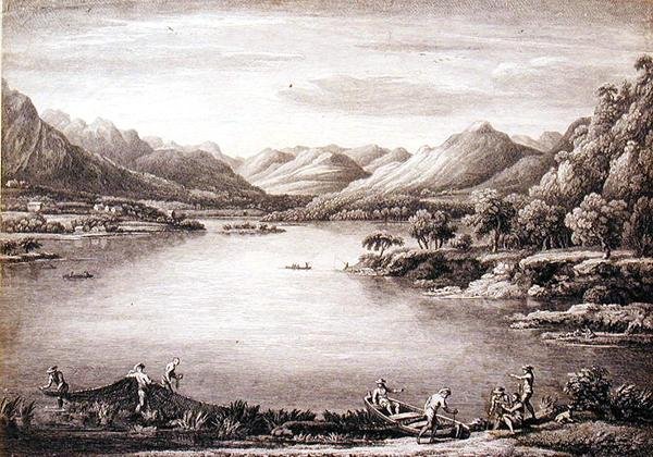 A View of the Head of Ulswater toward Patterdale, engraved by Chatelin and Mason by William (after) Bellers