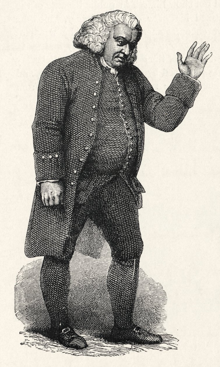 Samuel Johnson - English by William (after) Finden