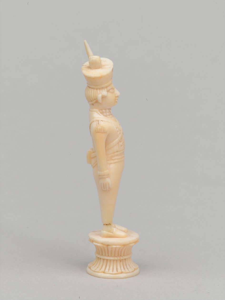 White pawn, chess piece, India by William (after) Hamilton