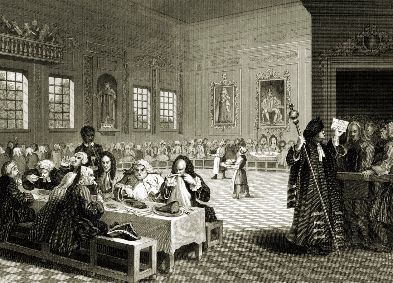 Goodchild in Guildhall by William (after) Hogarth