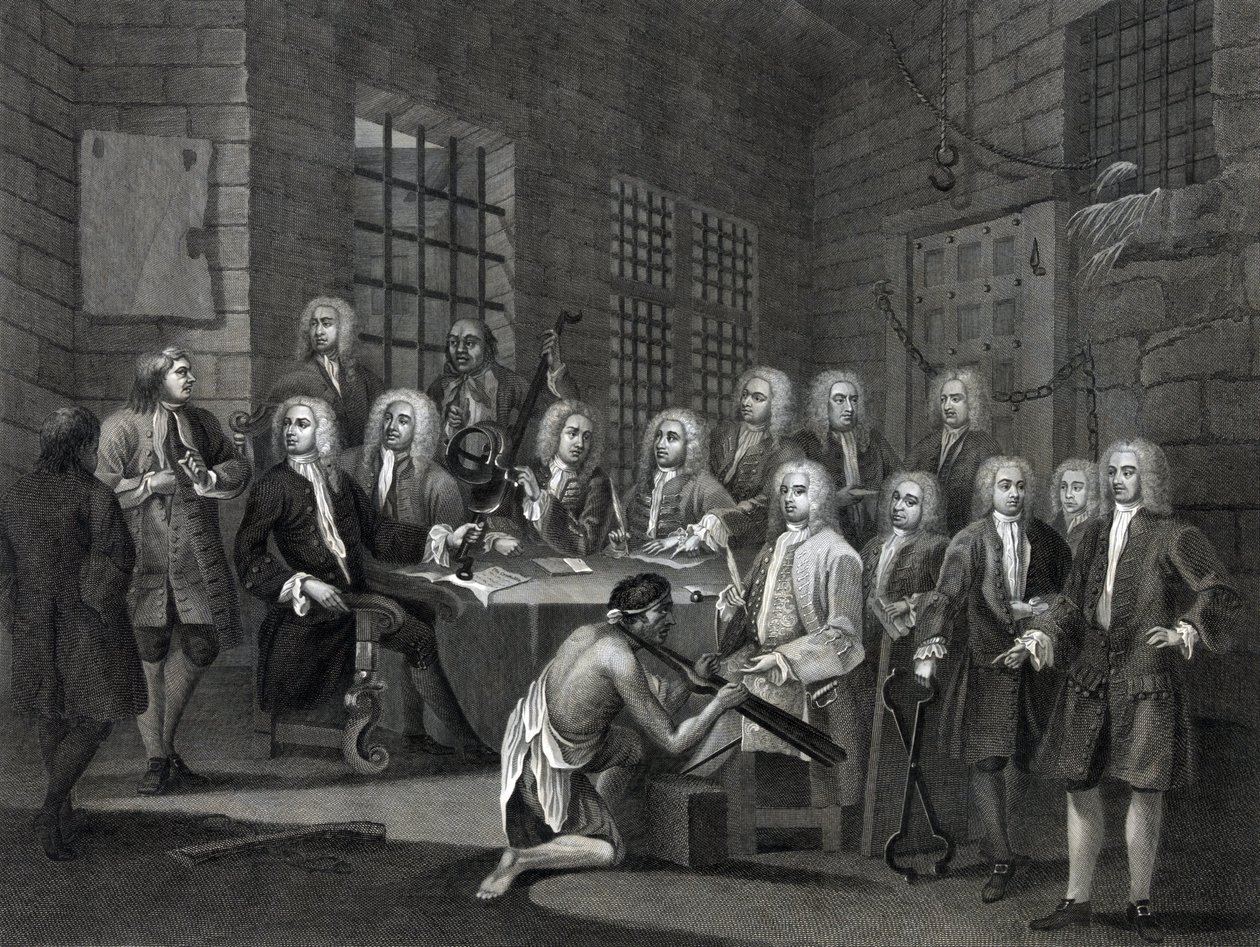 Members of the House of Commons by William (after) Hogarth