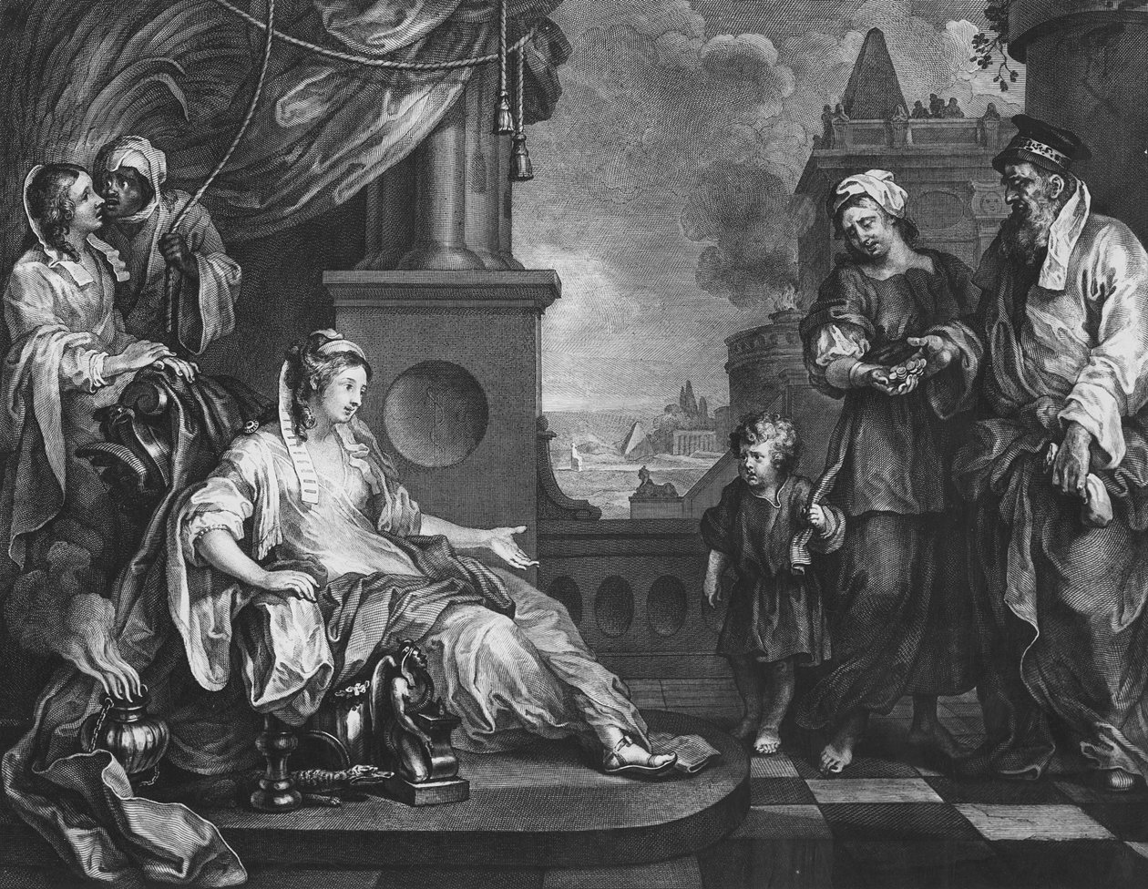 Moses Brought to Pharaoh