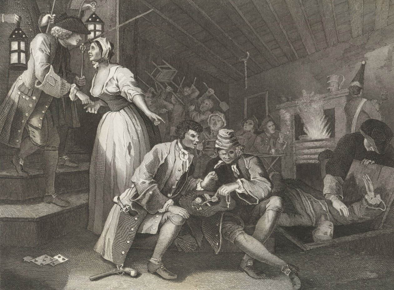 The Thieves Den by William (after) Hogarth