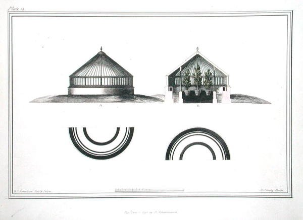 Design for a greenhouse, plate 14 from 