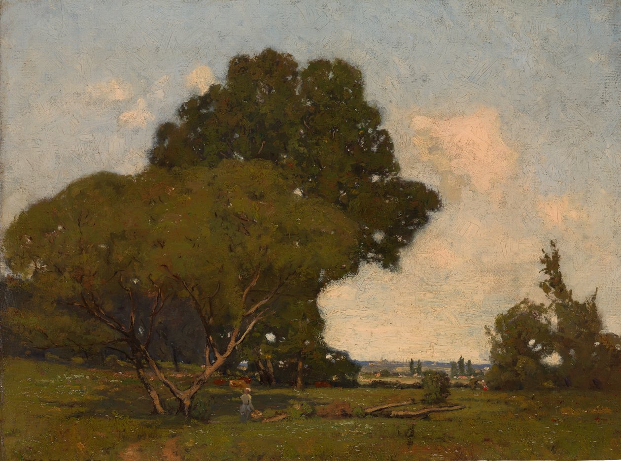 The Trees, Early Afternoon, France by William A. Harper
