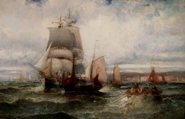 Off the South Coast by William A. Thornley or Thornbery