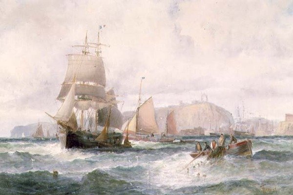 Shipping off a Coastline by William A. Thornley or Thornbery