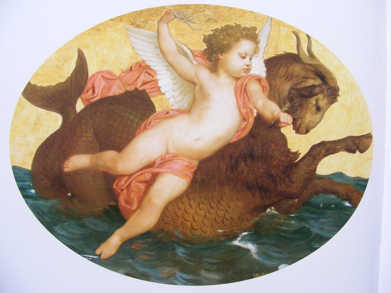 Cupid on a Sea Monster by William Adolphe Bouguereau